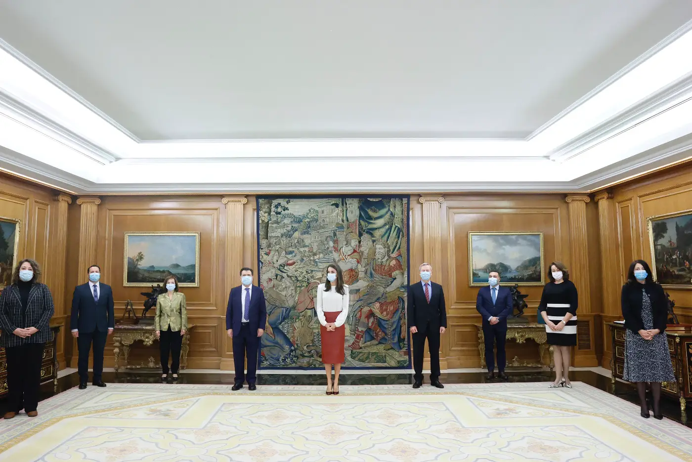 Queen Letizia of Spain met with the Spanish Association of Periodical Publications Publishers (AEEPP)