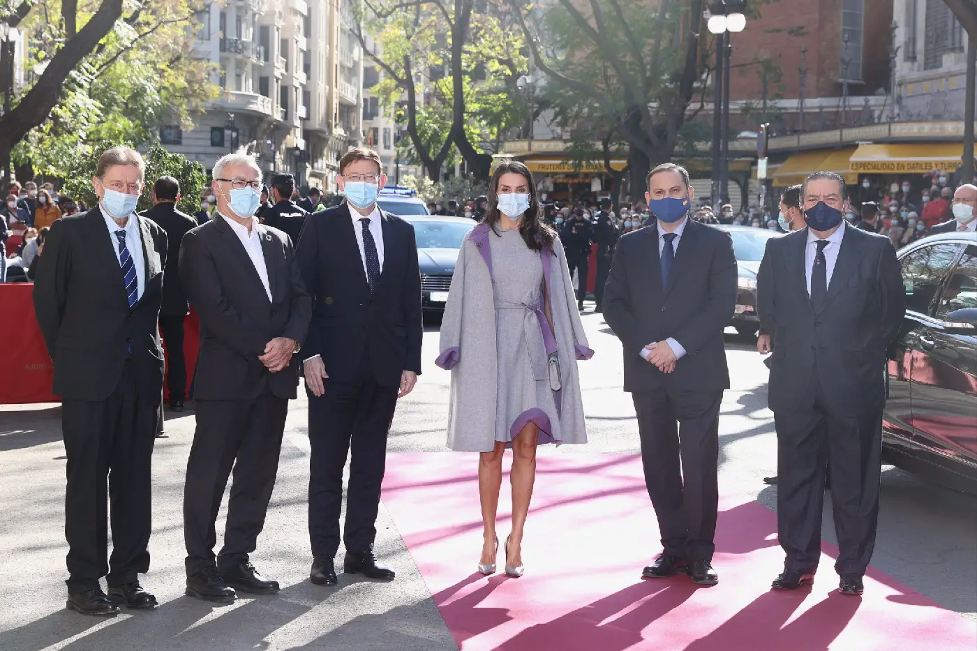 Queen Letizia of Spain spent a day in Valencia presenting awards and attending meetings