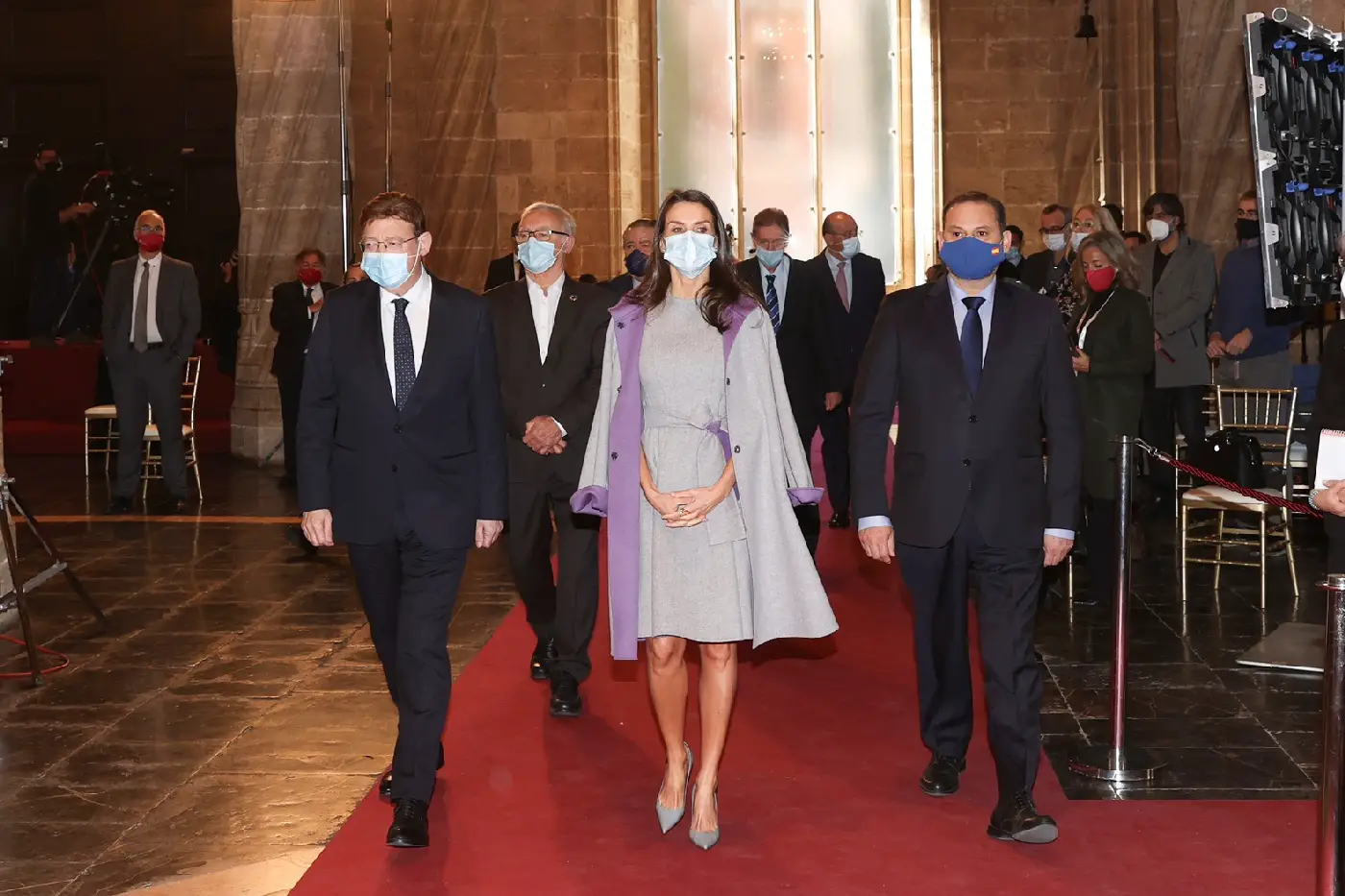 Queen Letizia of Spain travelled to Valencia for King Jaime I Awards