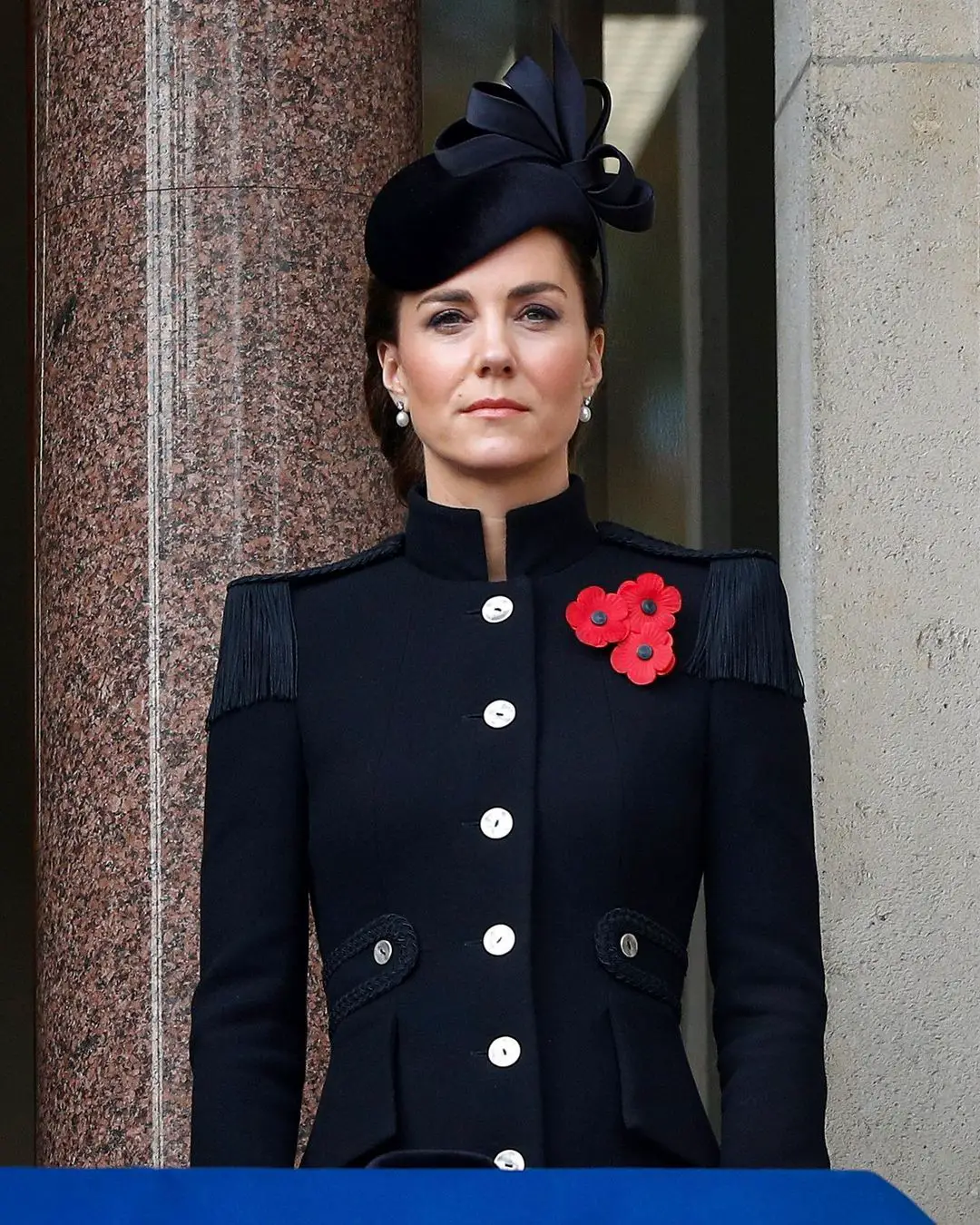 The Duchess of Cambridge attended Annual Remembrance Day Service in 2020