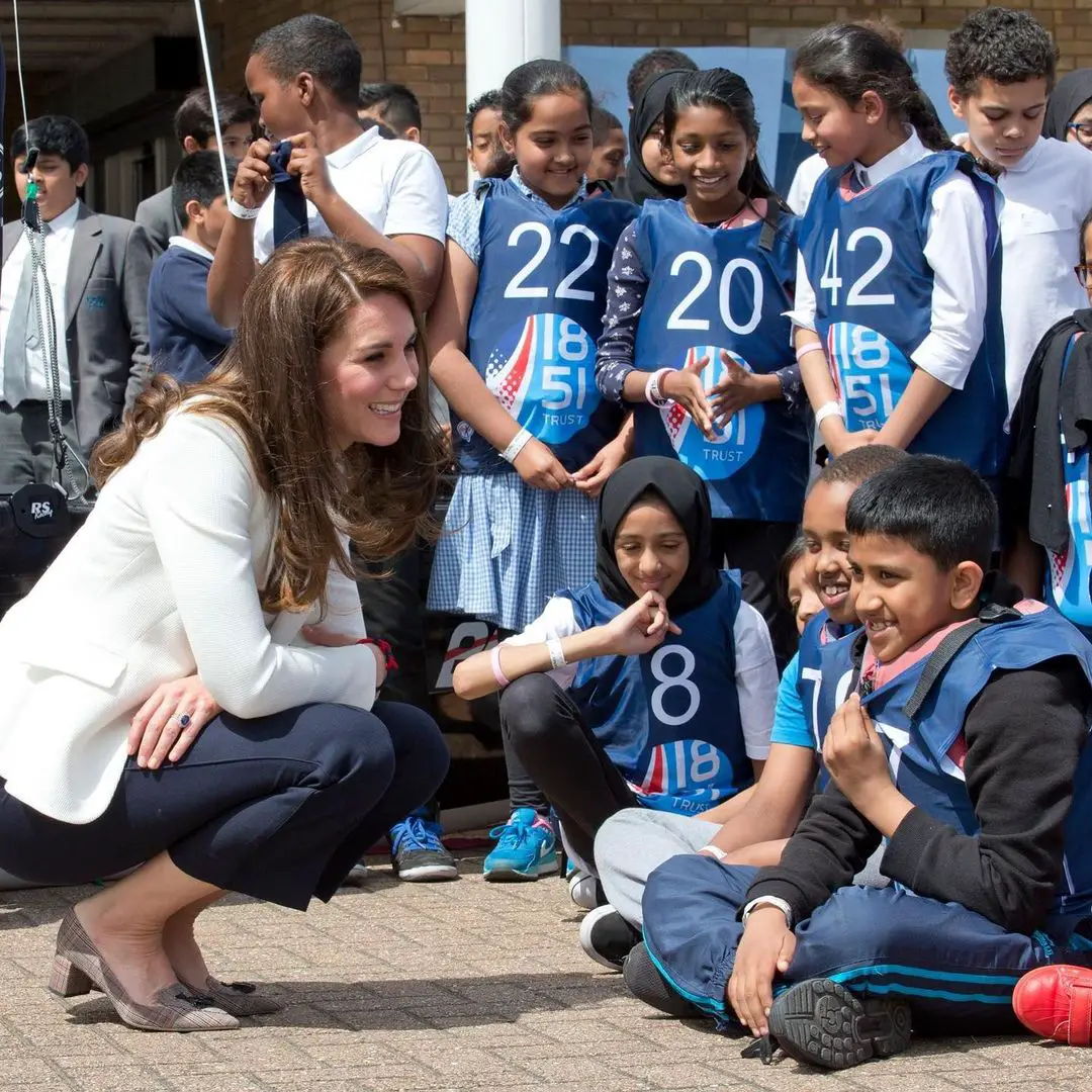 The Duchess of Cambridge Attended Sailing Road Show