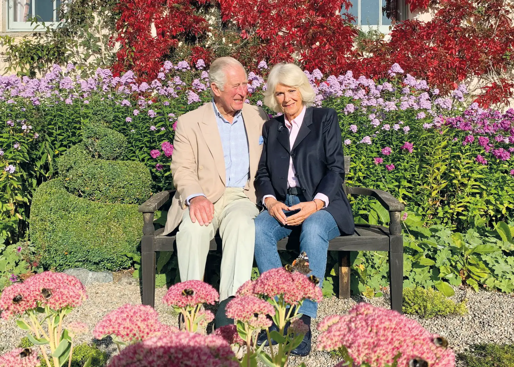The Prince of Wales and The Duchess of Cornwall's Christmas 2020 picture