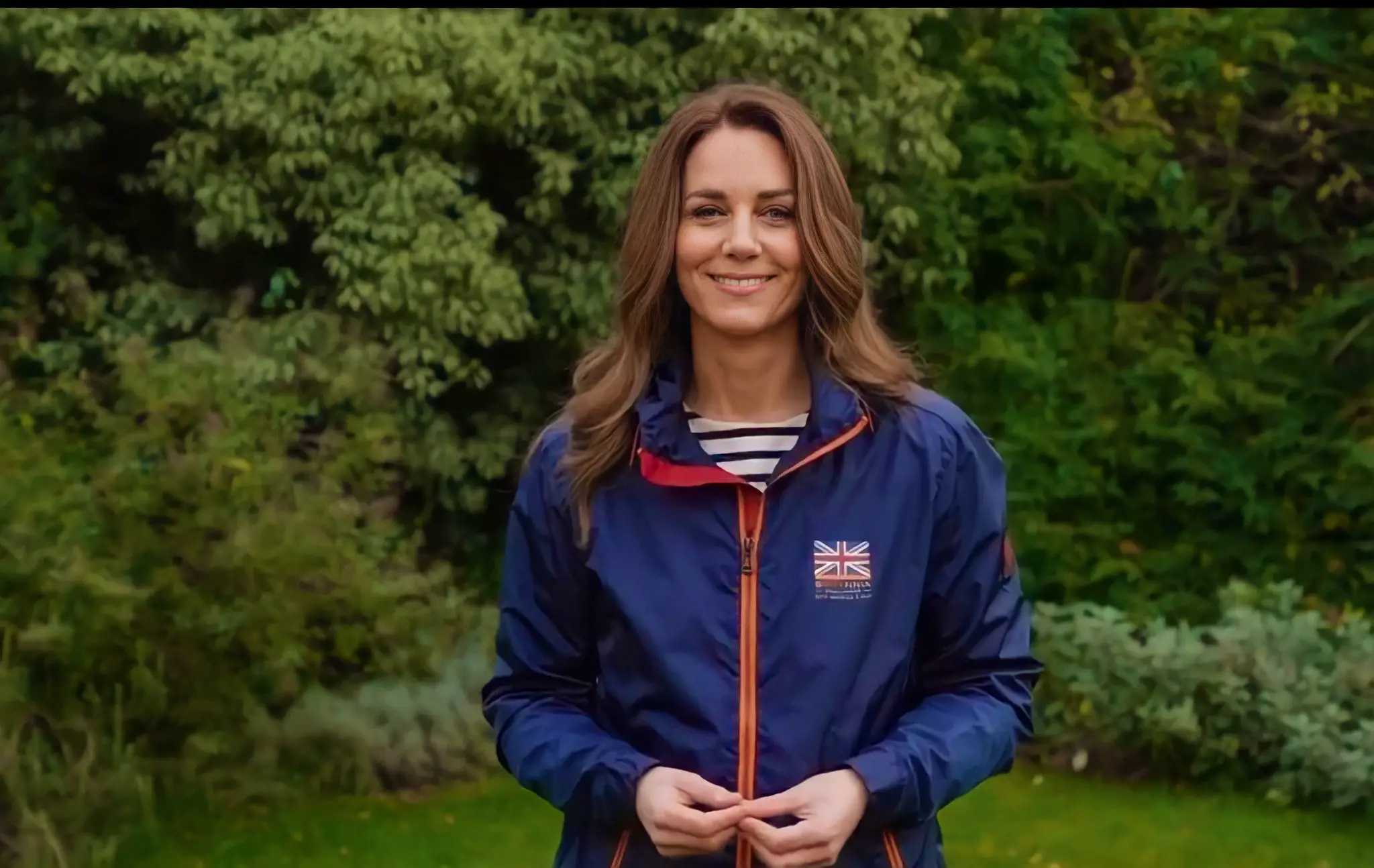 The Duchess of Cambridge sent a message to Sir Ben Ainsle's America Cup Team