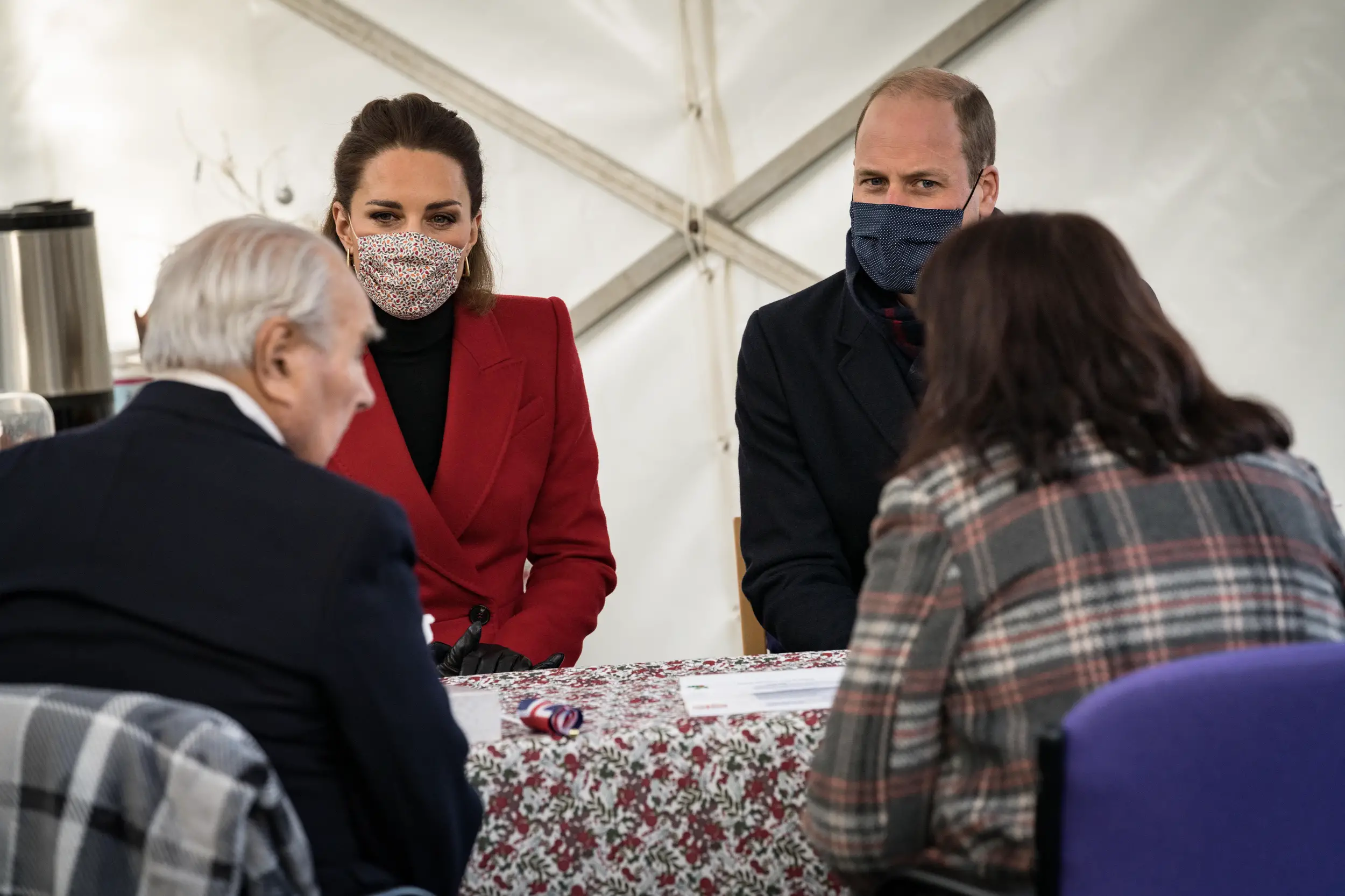 The Duke and Duchess of Cambridge visited Cleeve Care Home in Twerton Bath for the Royal Train Tour