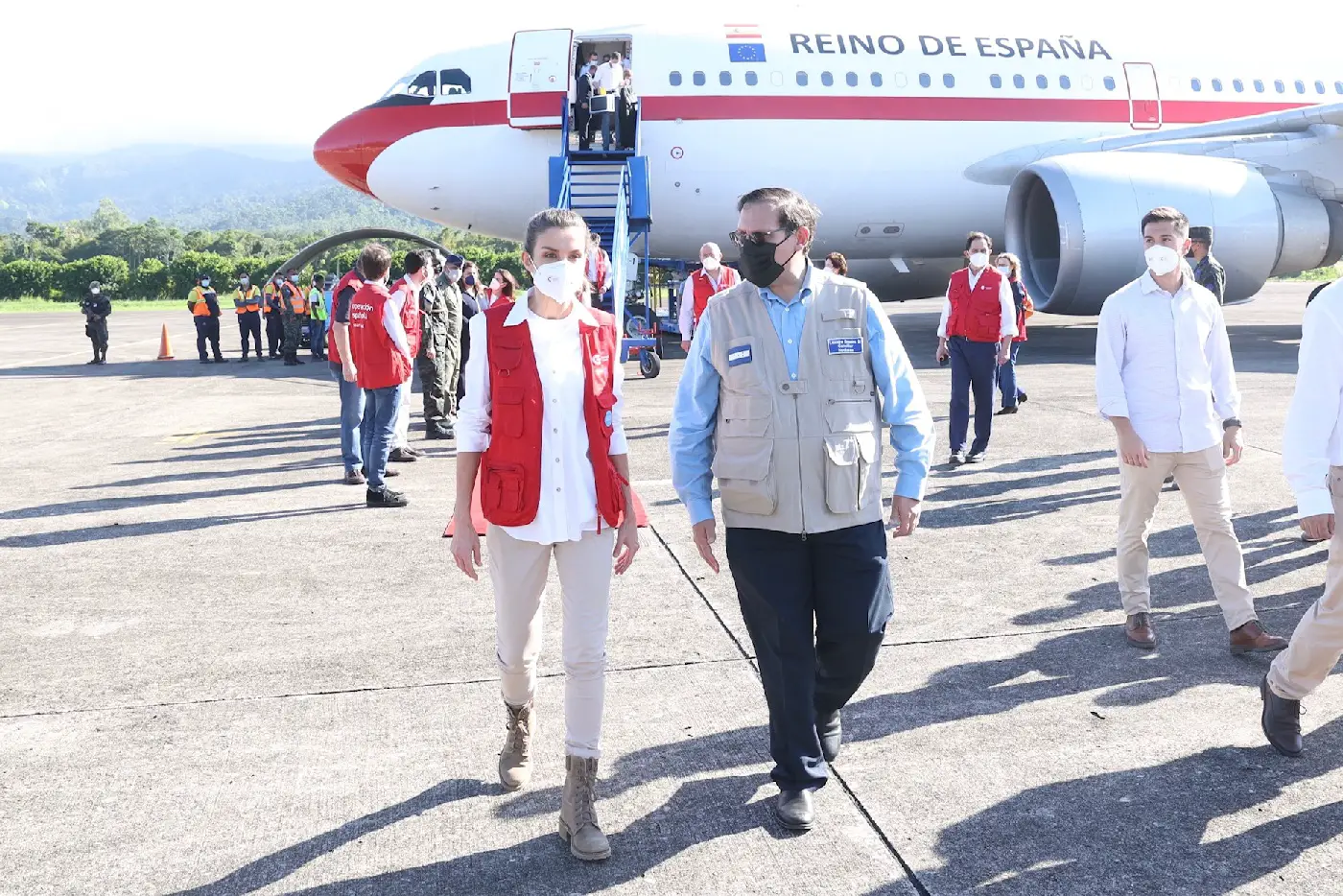 Queen Letizia of Spain visited Honduras