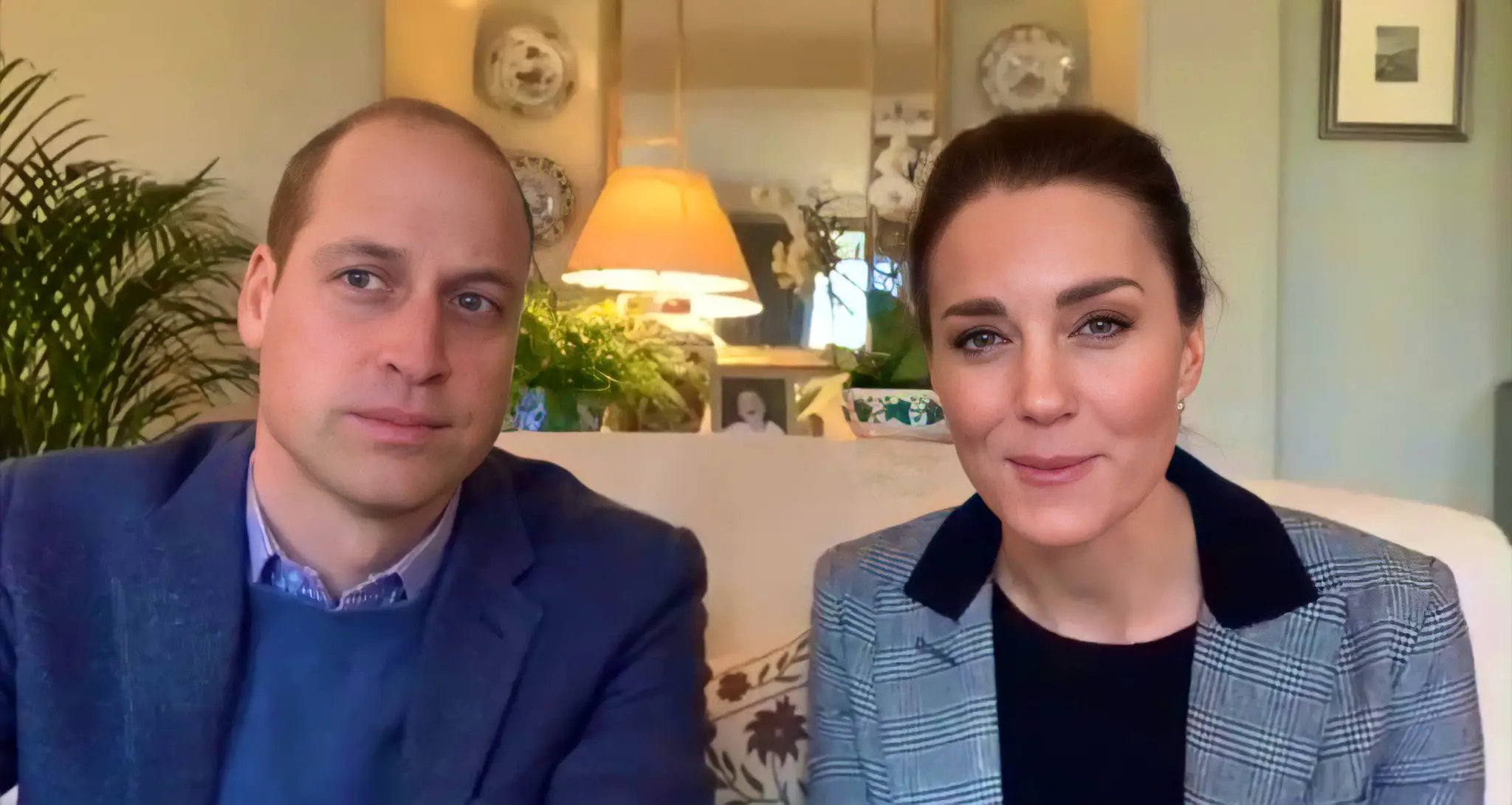 The Duke and Duchess of Cambridge talk bereavement with frontline workers in first joint video call