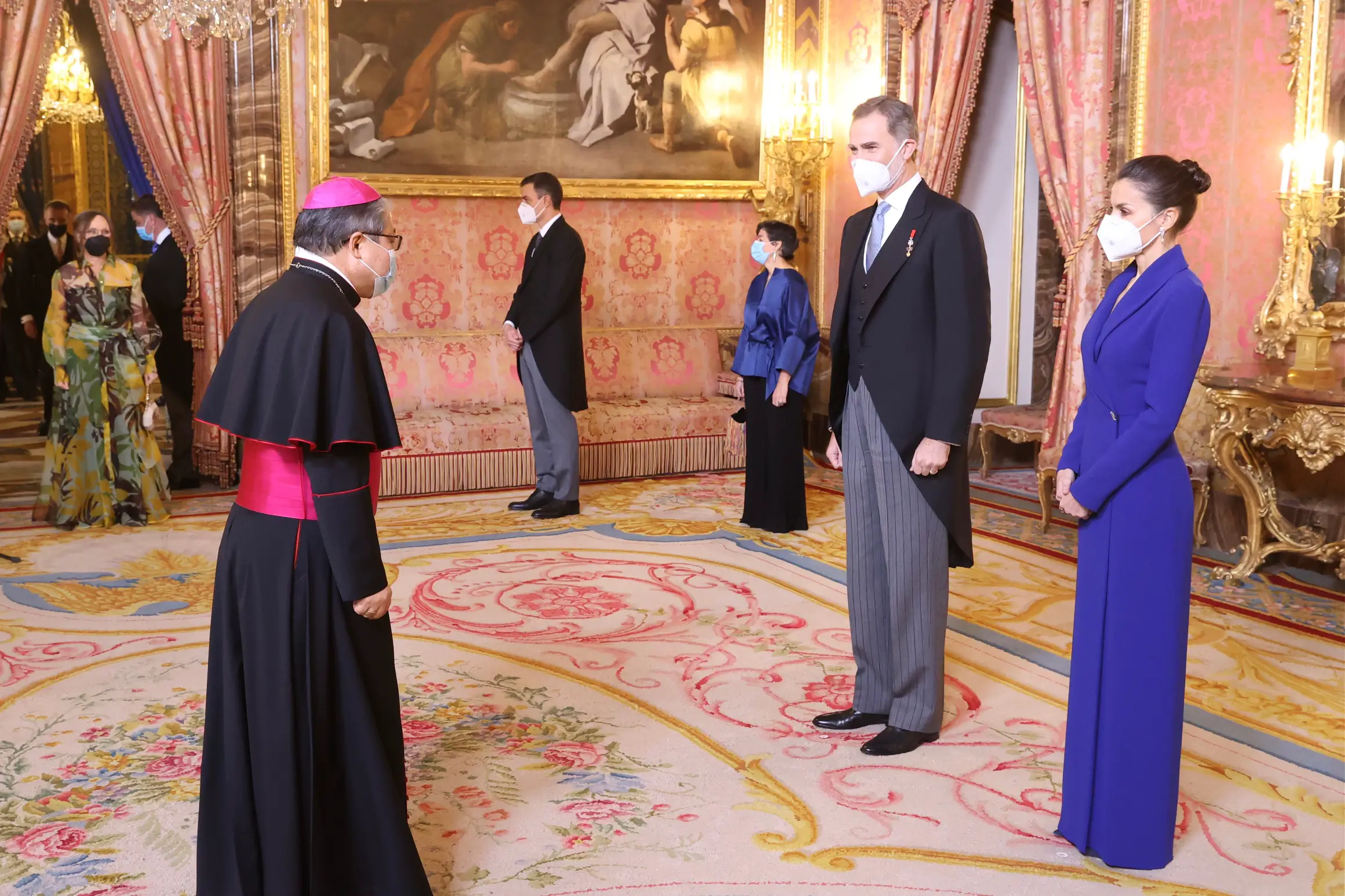 King Felipe and Queen Letizia of Spain hosted annual Diplomatic Reception