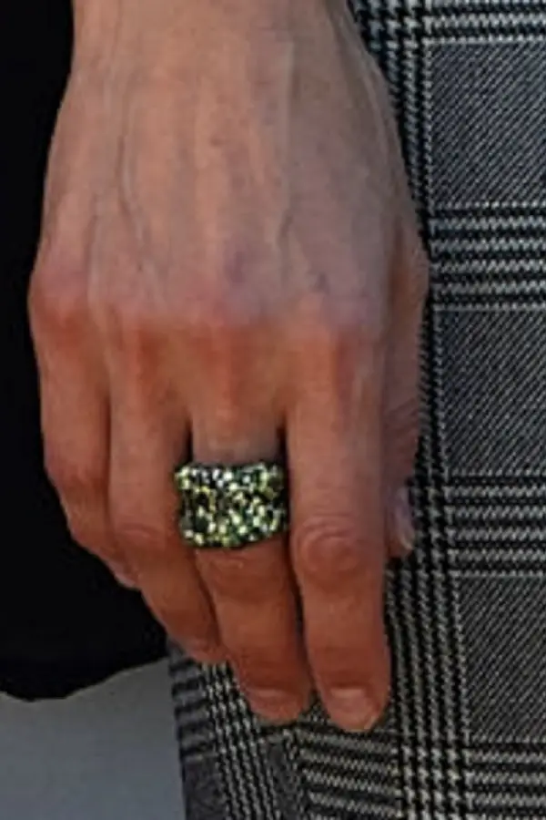 Queen Letizia of Spain wore green mysterious ring