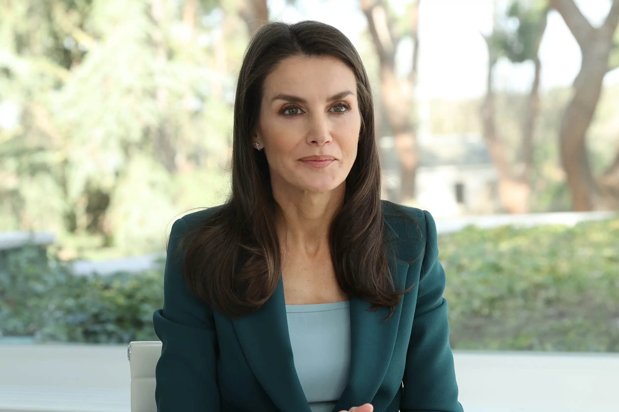 Queen Letizia of Spain's virtual and lockdown style