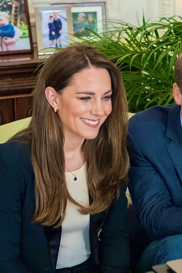 The Duke and Duchess of Cambridge in Call with Nursing Students 1