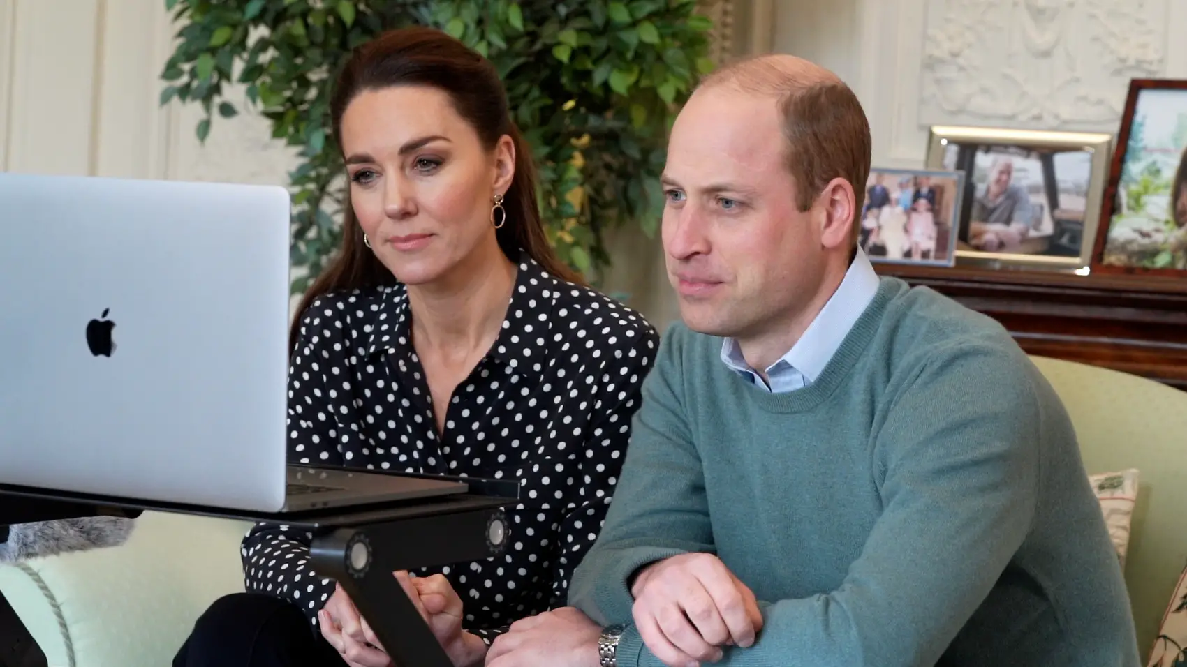 The Duke and Duchess of Cambridge earlier this week had a video call with a family whose son was helped by the Shout 85258 mental health support service.