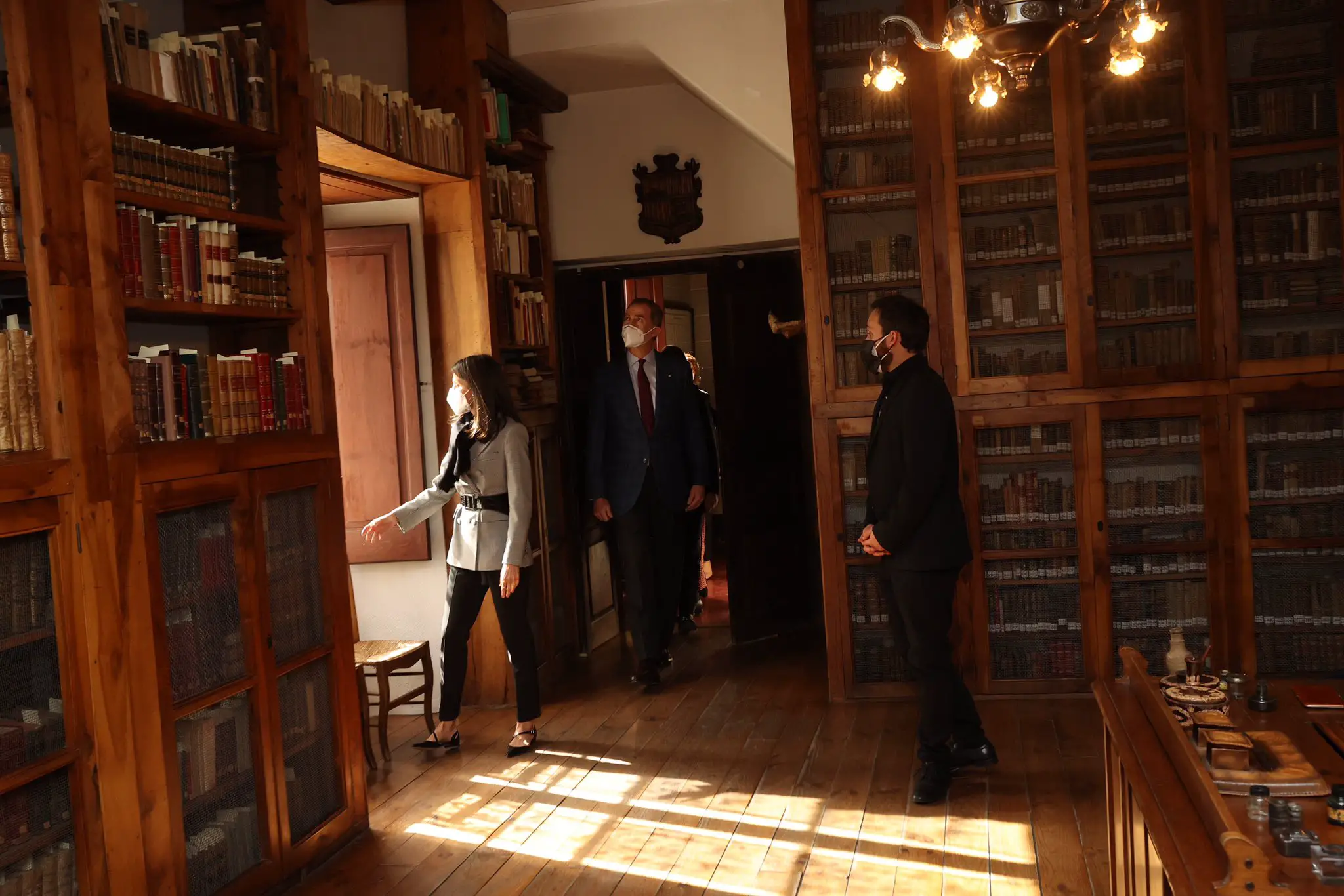 King Felipe and Queen Letizia visited Casa Museo d'Areny-Plandolit