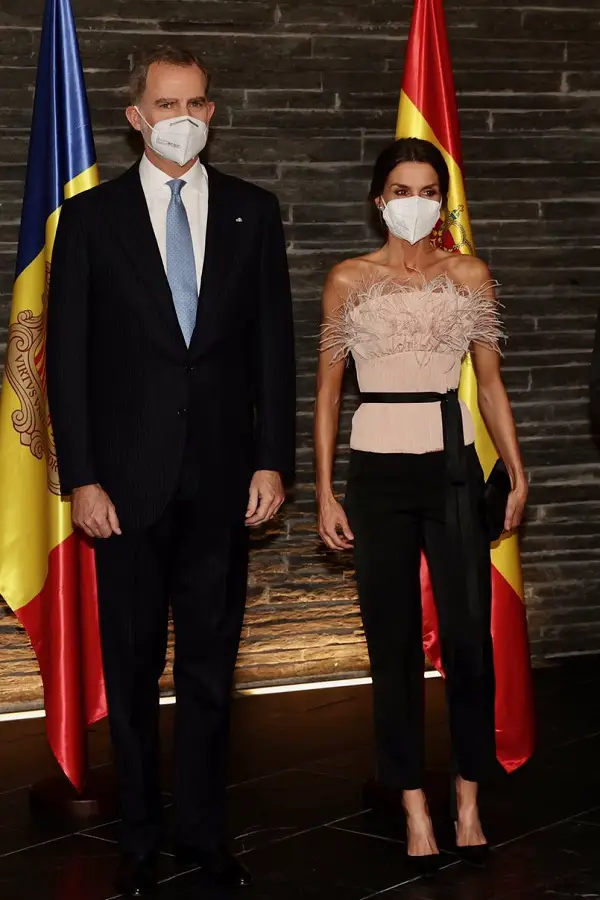 Queen Letizias Glamorous Touch to Andorra State Visit