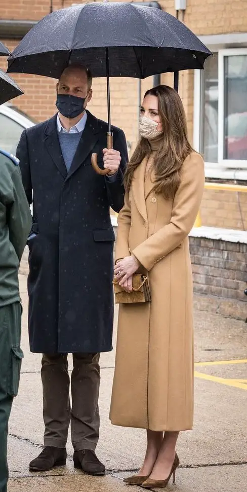 The Duke and Duchess of Cambridge visited Ambulance Station