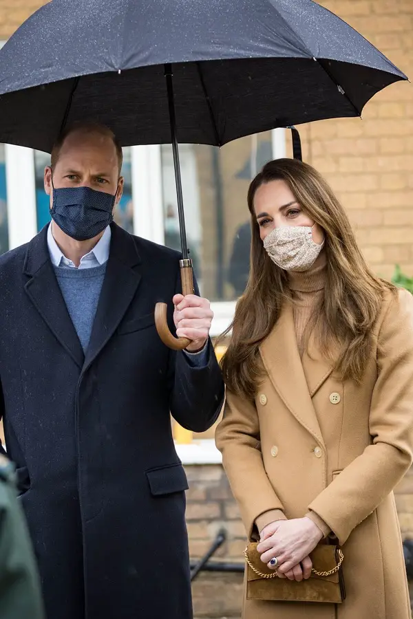 The Duke and Duchess of Cambridge visited Newham Ambulance Station in London