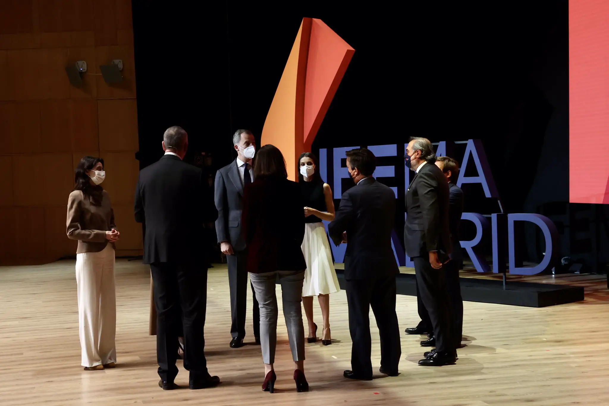 King Felipe and Queen Letizia presided over the presentation ceremony for the launch of the new IFEMA brand