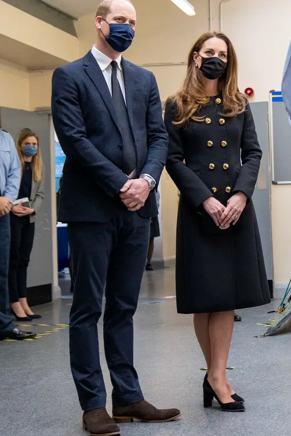 The Duke and Duchess of Cambridge paid Tribute to Prince Philip with a Visit to Air Cadets