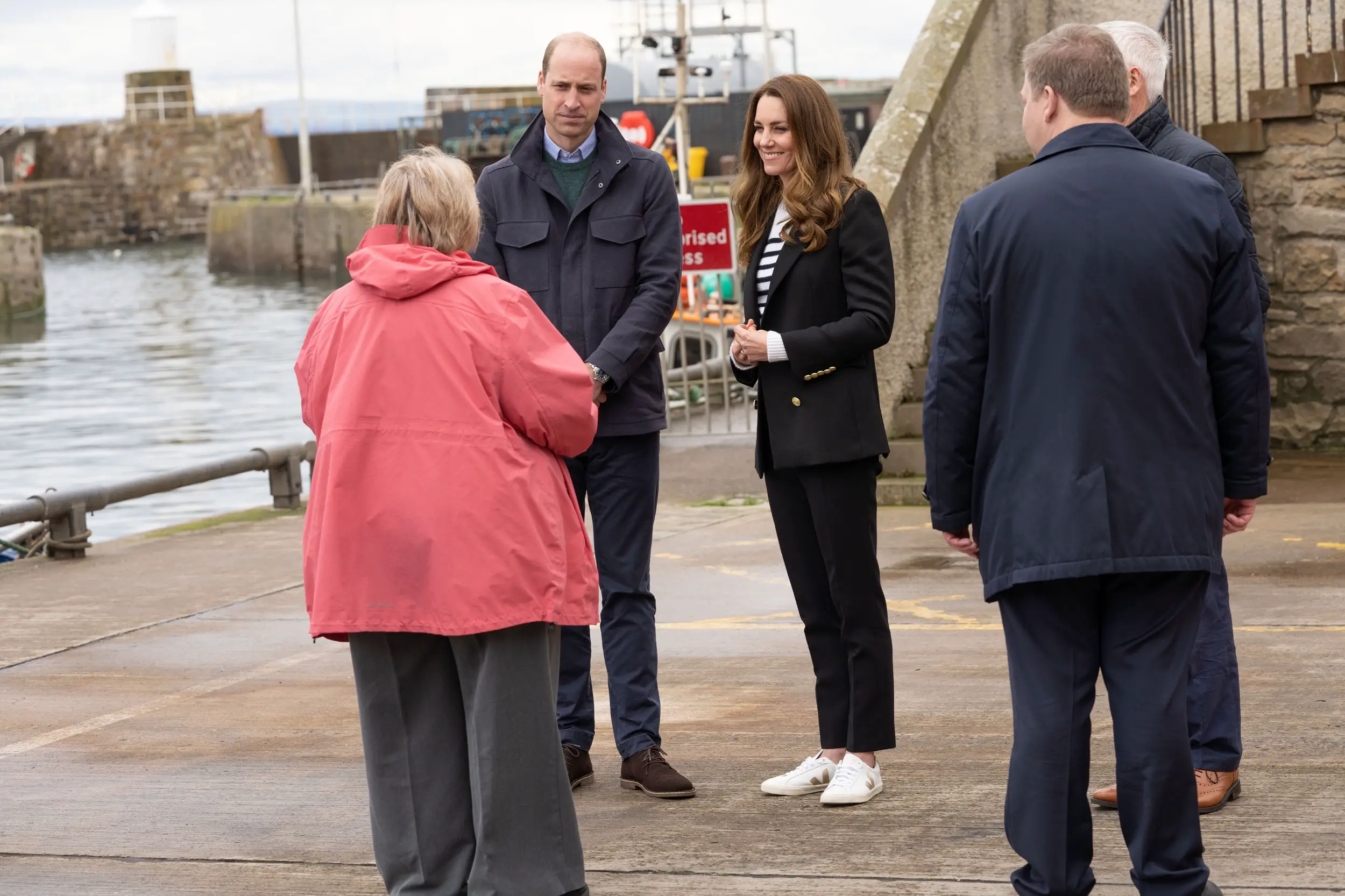 The Duke and Duchess of Cambridge visited Pittenweem Fishermen’s Mutual Association