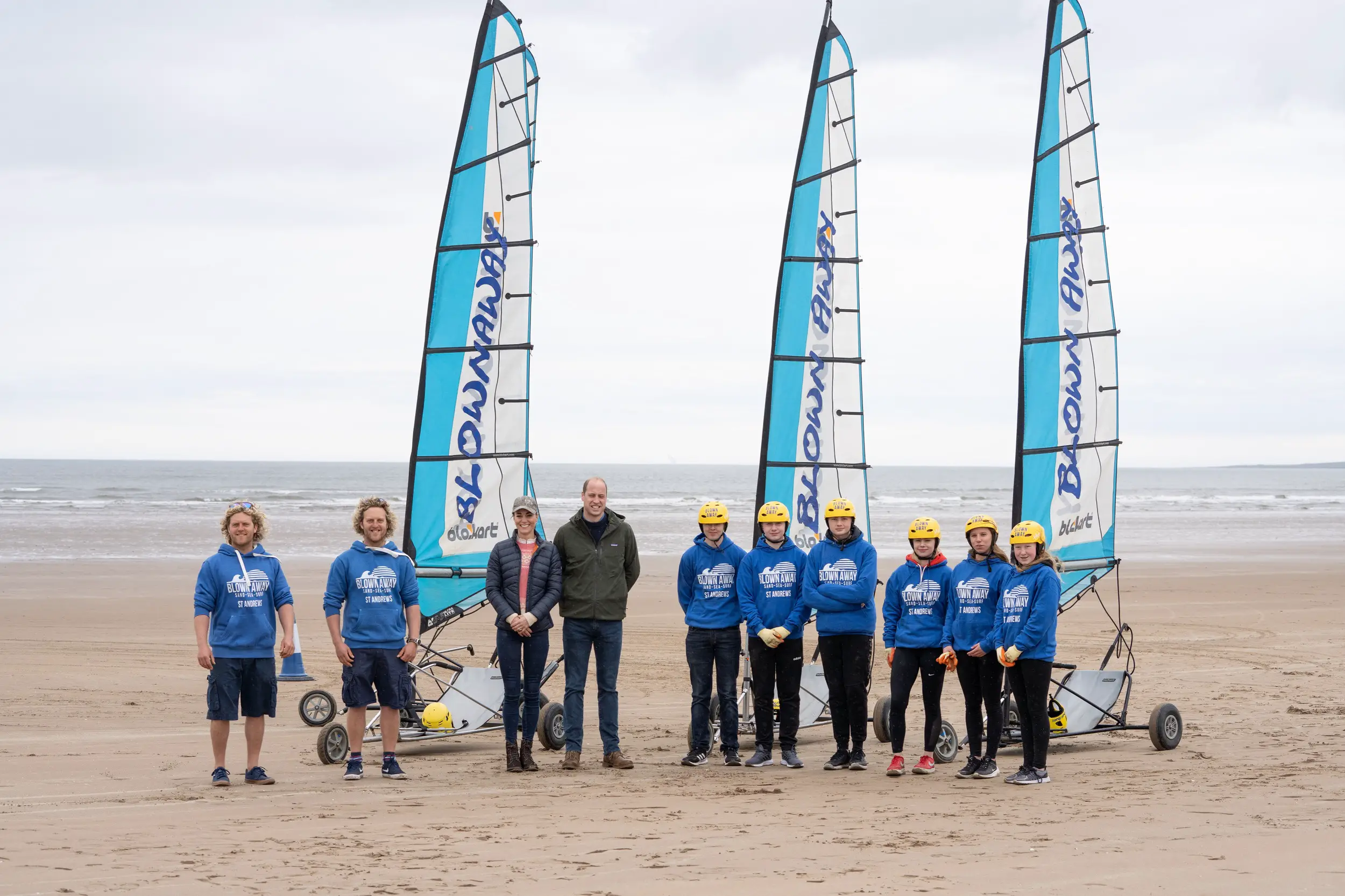They were joined by the Fife Young Carers, a group that supports young carers in the area, helping them maintain their wellbeing through residential trips, workshops and outdoor activities