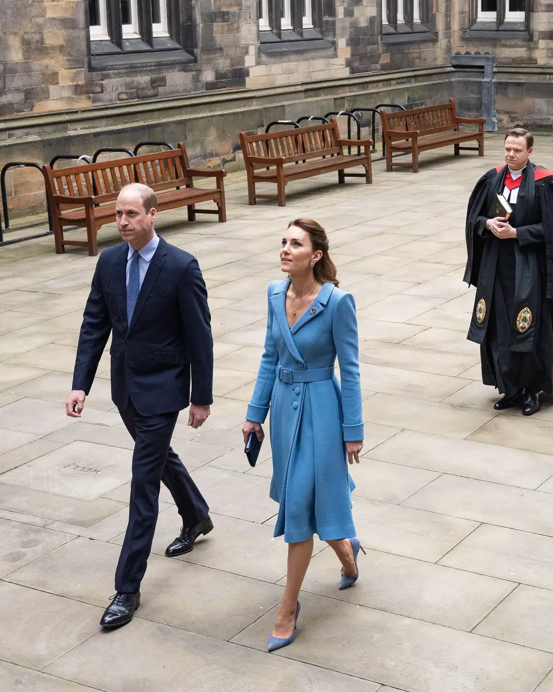 The Duke and Duchess of Cambridge's Royal Tour of Scotland ended at the same location where it started last week