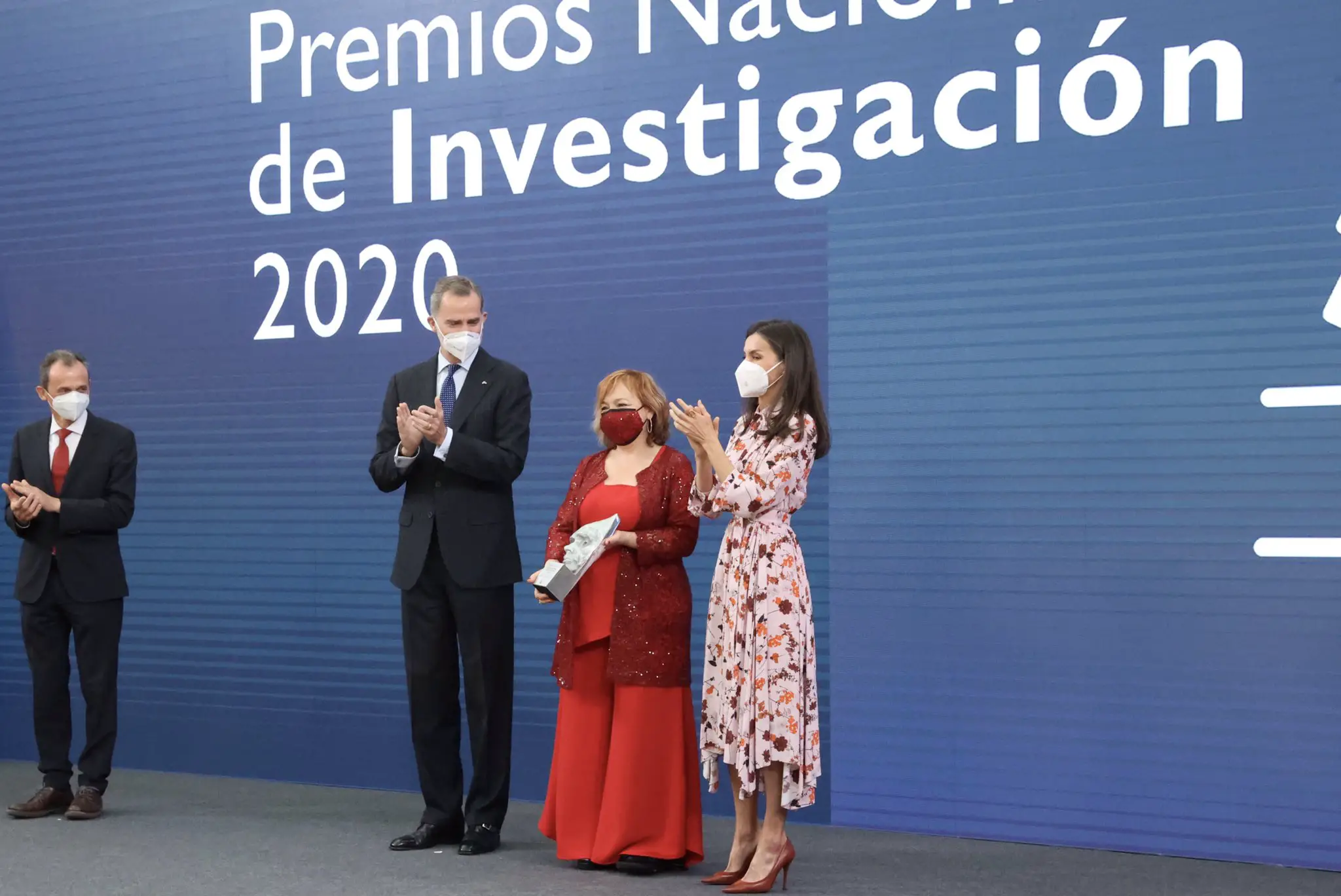 King Felipe and Queen Letizia of Spain presented National Research awards