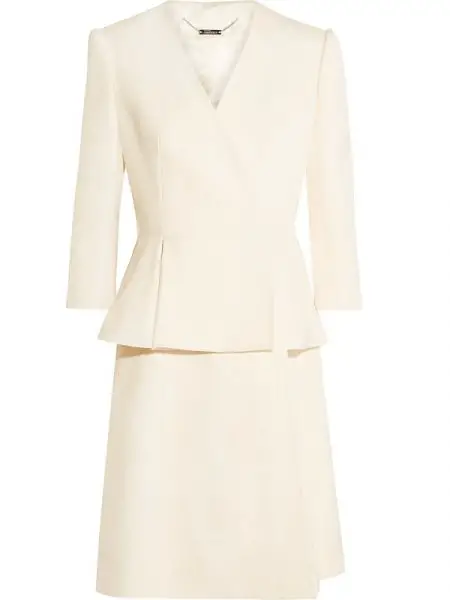 The Duchess of Cambridges Alexander McQueen Peplum Coat Dress