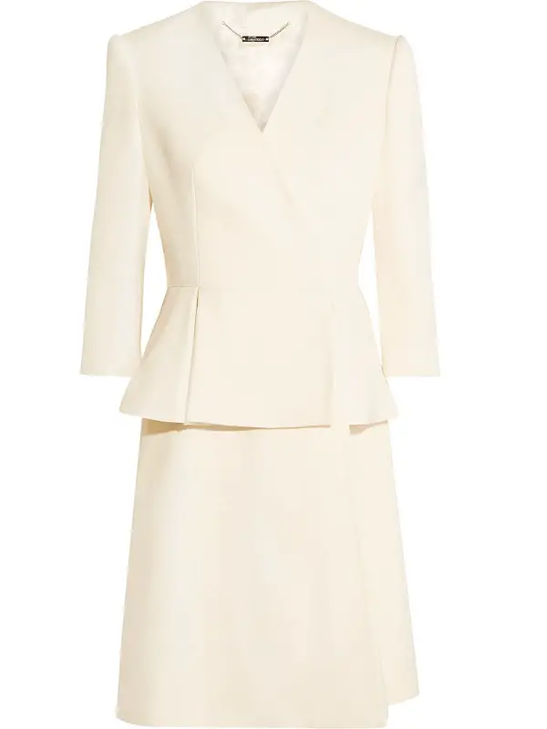 The Duchess of Cambridges Alexander McQueen Peplum Coat Dress