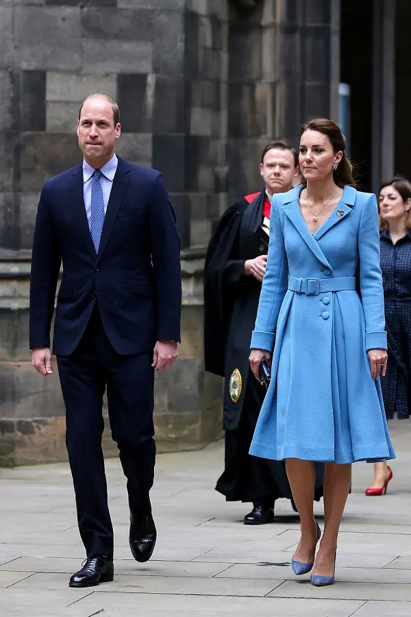 The Duke and Duchess of Cambridges Royal Tour of Scotland ended at the same location where it started last week The General Assembly of The Church of Scotland