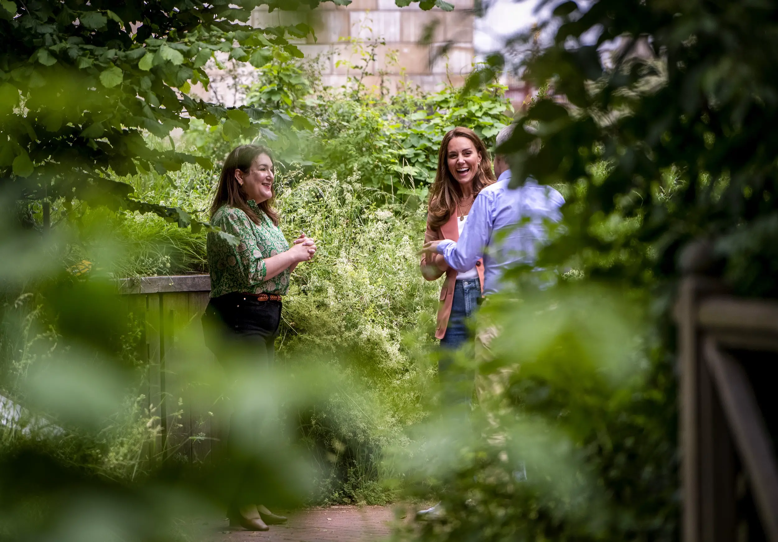 The Duchess of Cambridge heard about the plans for the project and the work that is being carried out to transform the Natural History Museum gardens into a cutting-edge research centre