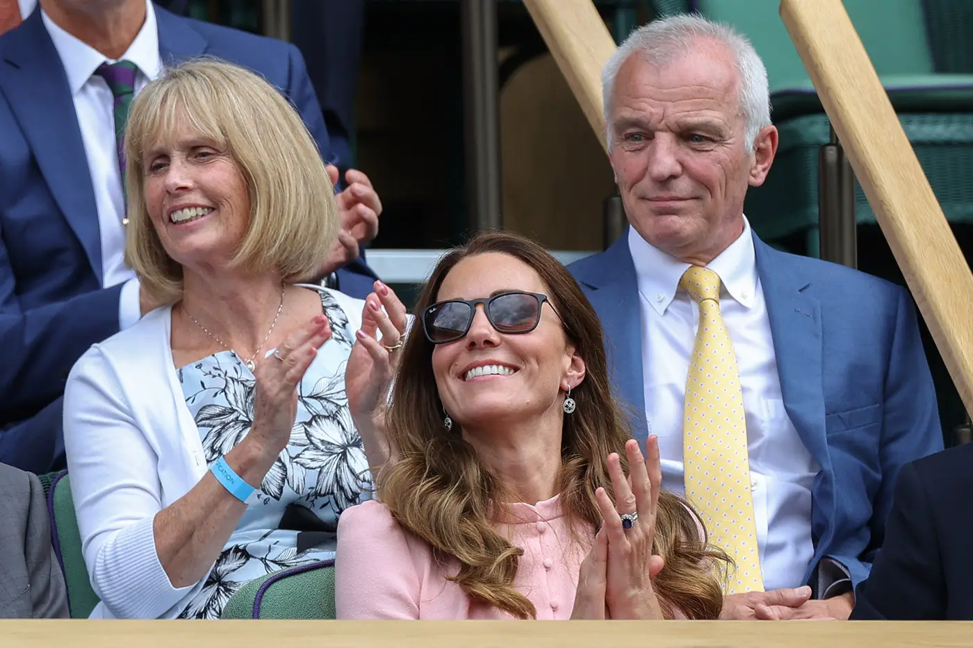 The Duchess of Cambridge was gorgeous in pink for Wimbledon 2021 Gentlemen's finale