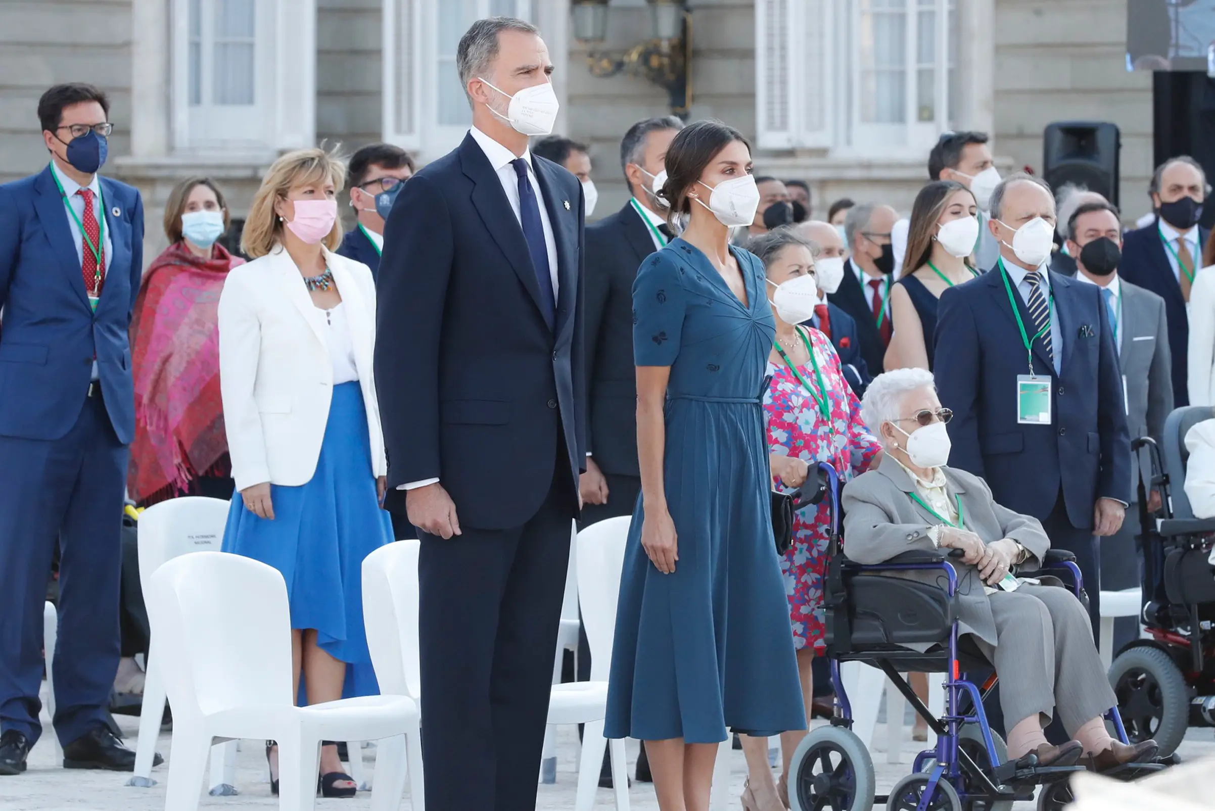King Felipe and Queen Letizia paid Tribute to COVID-19 Victims