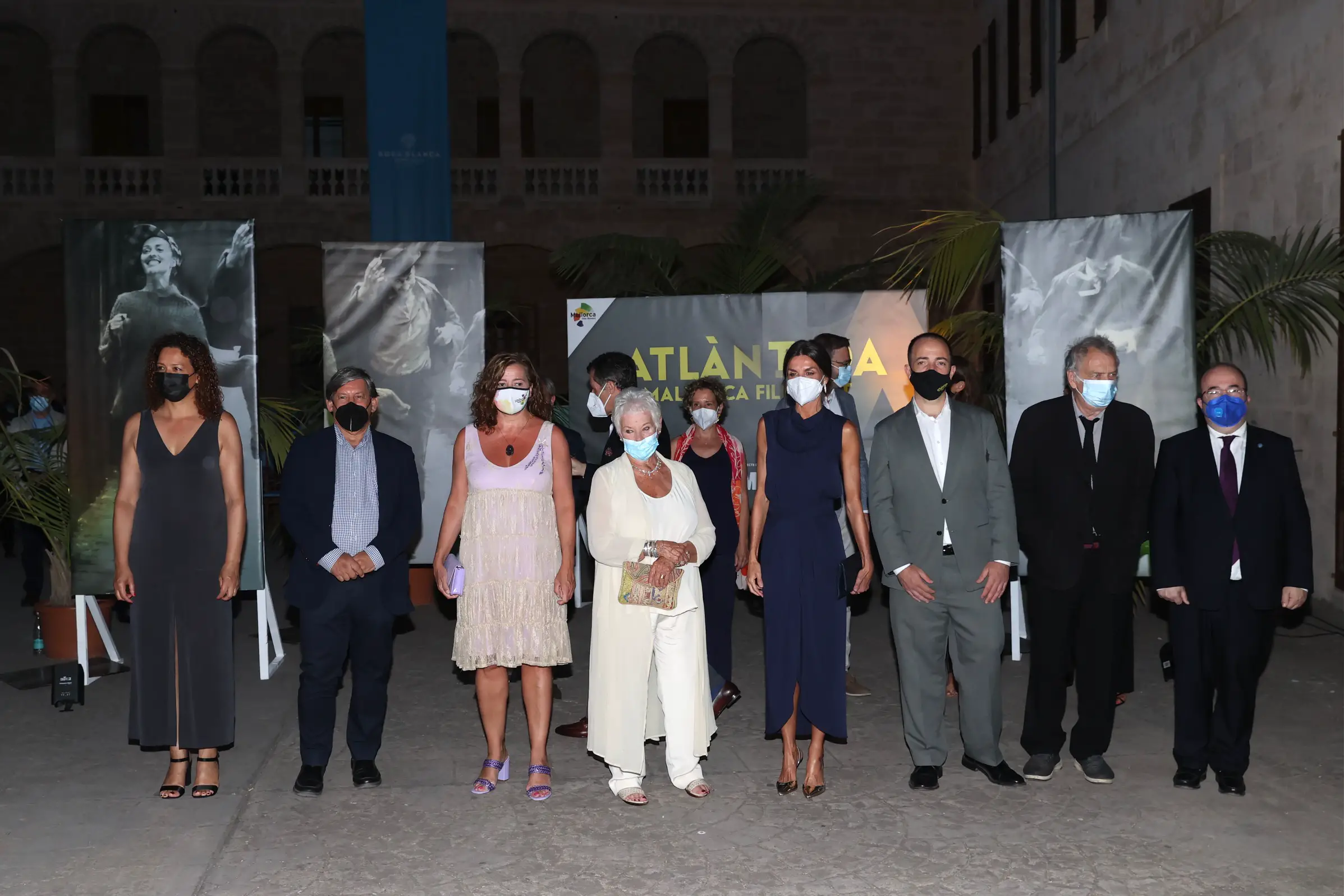 Queen Letizia of Spain over the closing of the 11th edition of the "Atlàntida Mallorca Film Fest 2021"