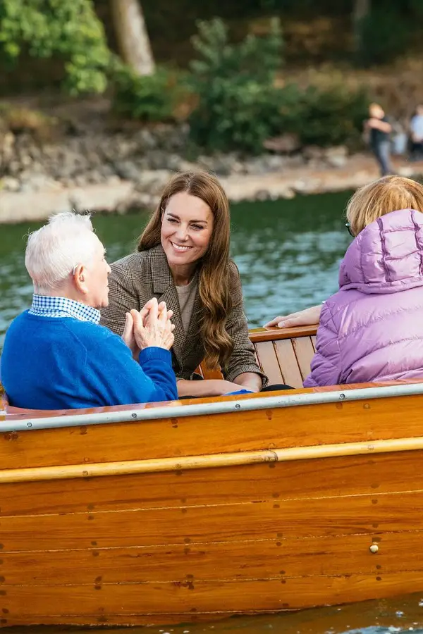 The Duchess of Cambridge in Lake District Cumbria