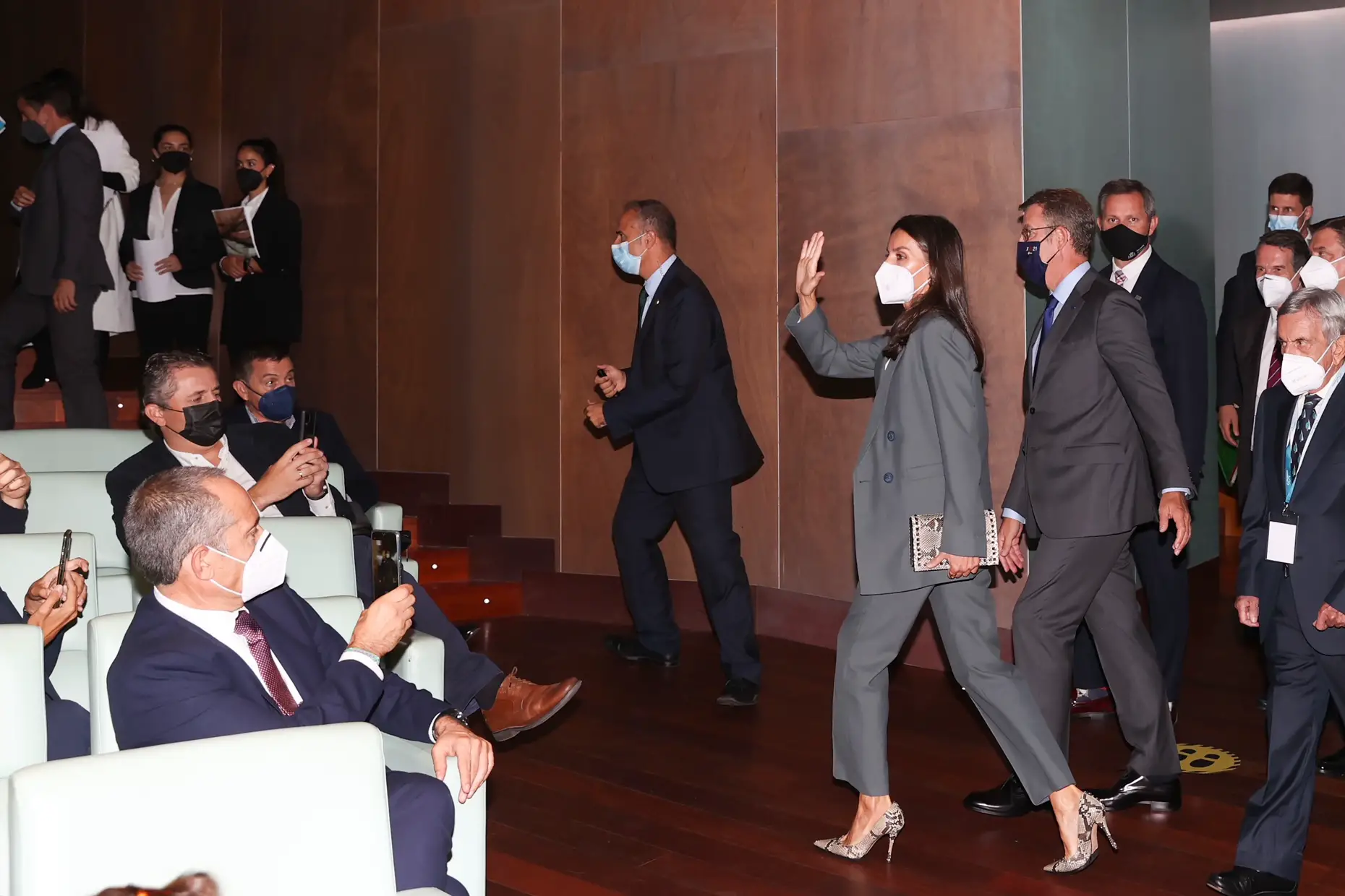 Queen Letizia at International Congress for Nutrition and Health