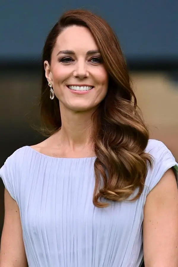 The Duchess of Cambridge wore her lilac Alexander McQueen gown at the Earthshot Prizes