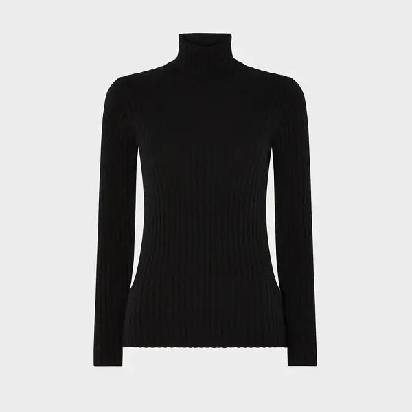 The Duchess of Cambridge wore Really Wild Clothing Ribbed Roll Neck