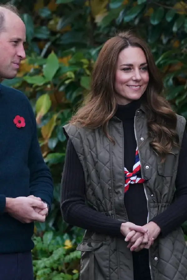 The Duke and Duchess of Cambridge joined Scouts in Glasgow for COP 26