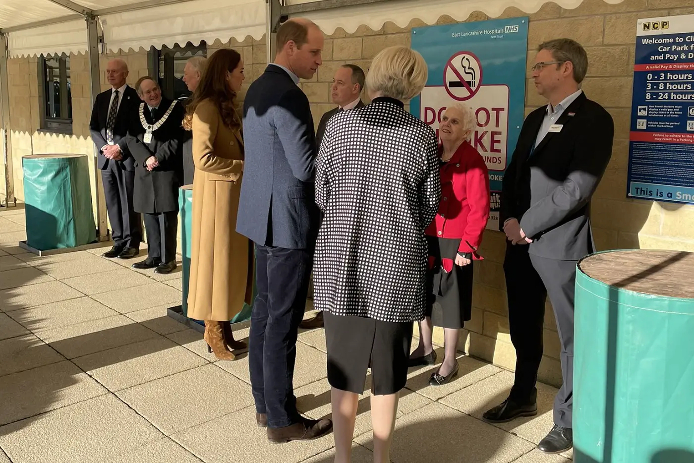 The Duke and Duchess of Cambirdge visited Clitheroe