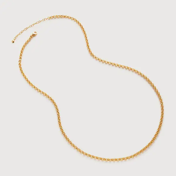 The Duchess of Cambridge wore Monica Vinader Vintage Chain Necklace