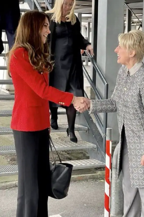 The Duchess of Cambridge arrived in Denmark