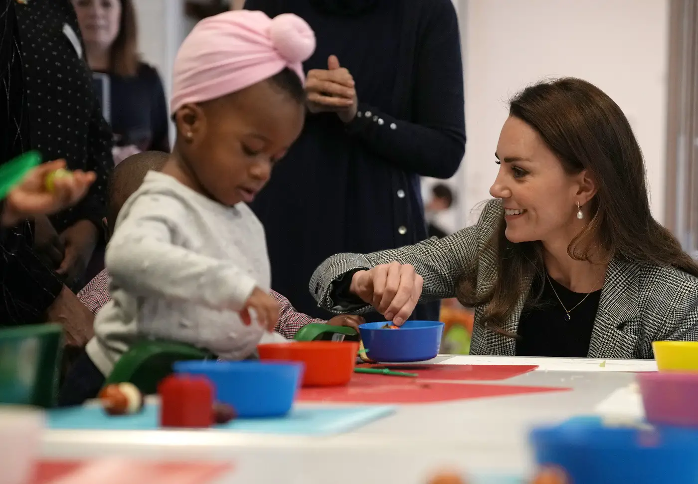 The Duchess of Cambridge visited PACT