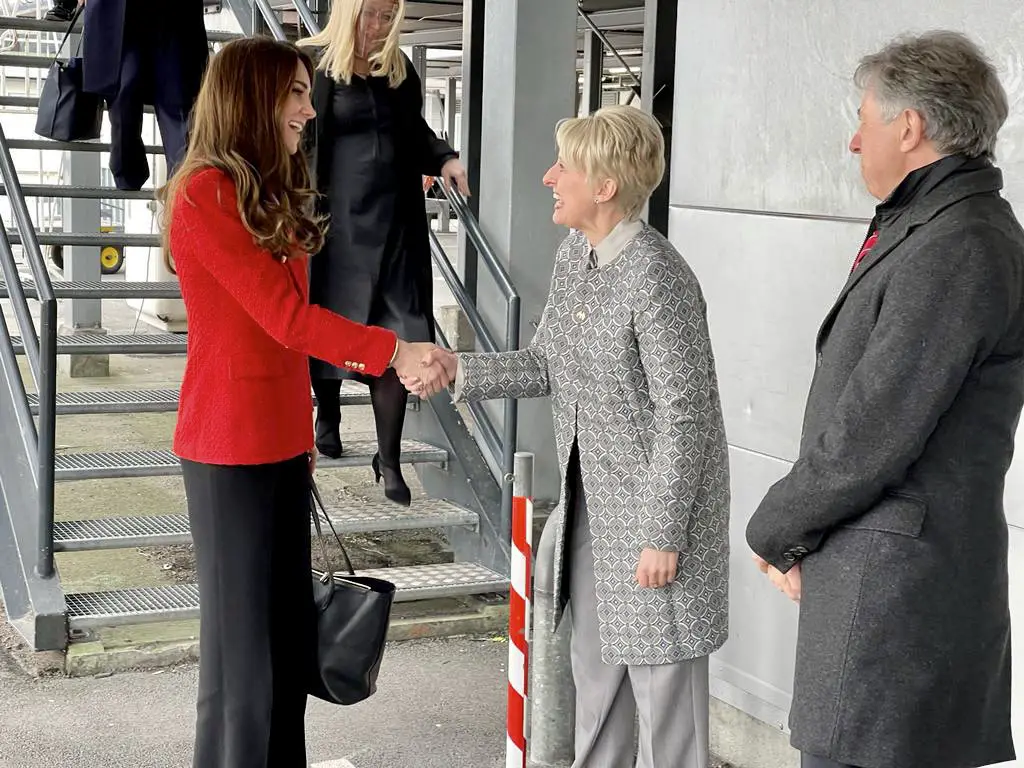 The Duchess of Cambridge arrived in Denmark
