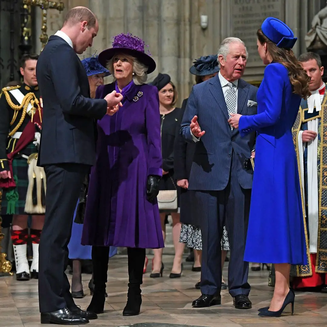 The Duke and Duchess of Cambridge attended the Commonwealth Day Service