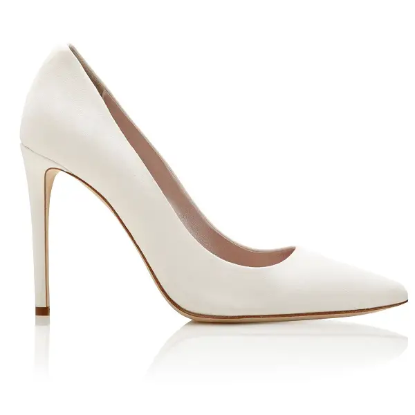 The Duchess of Cambridge wore Emmy London Rebecca Ivory Pumps