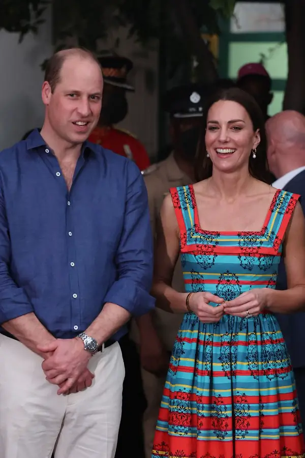 The Duke and Duchess of Cambridge celebrated Jamaican culture in 2022