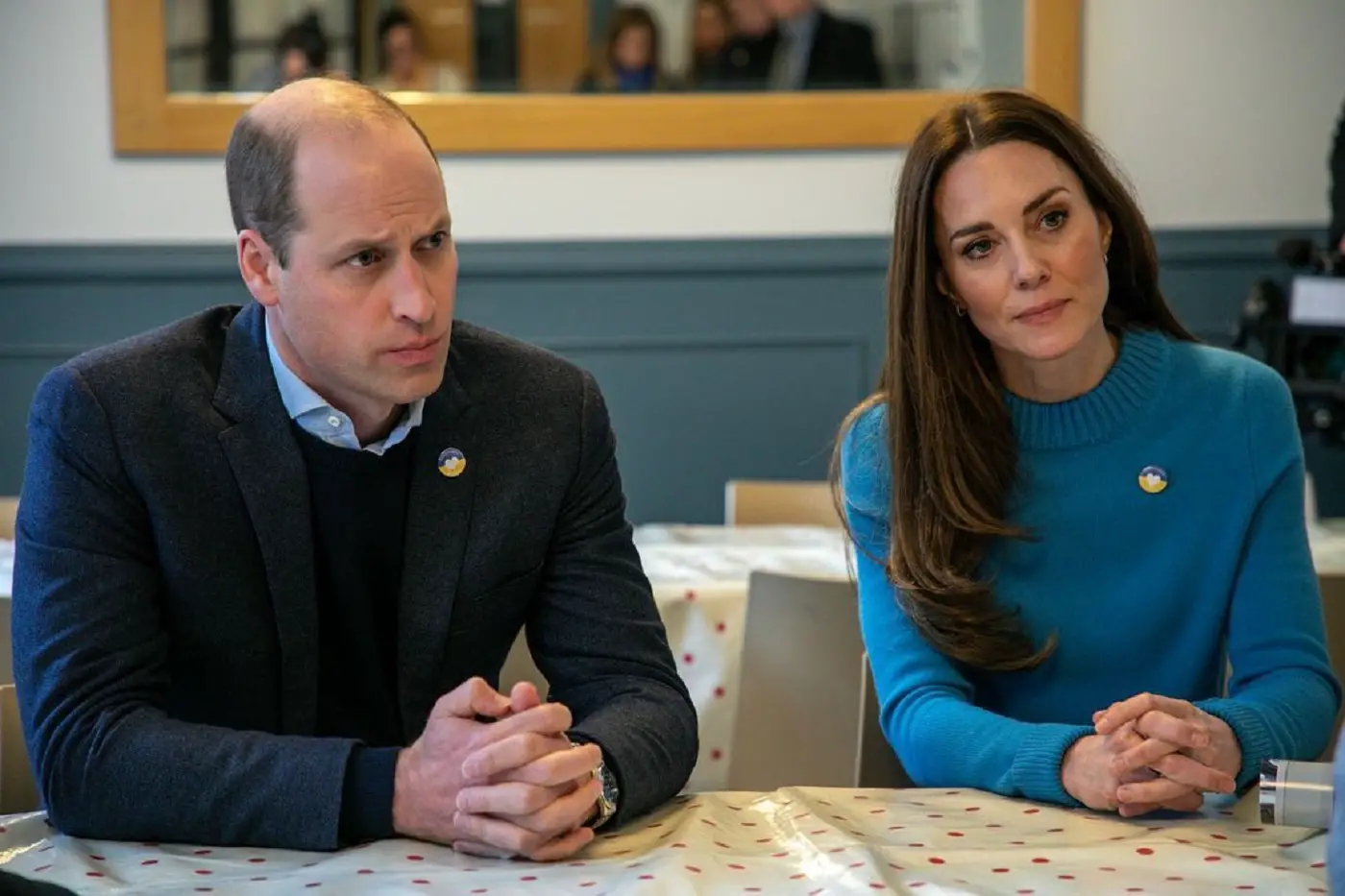 The Duke and Duchess of Cambridge visited Ukrainian Cultural Centre