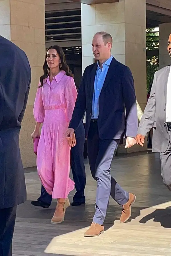 The Duke and Duchess of cambridges last day in Bahamas
