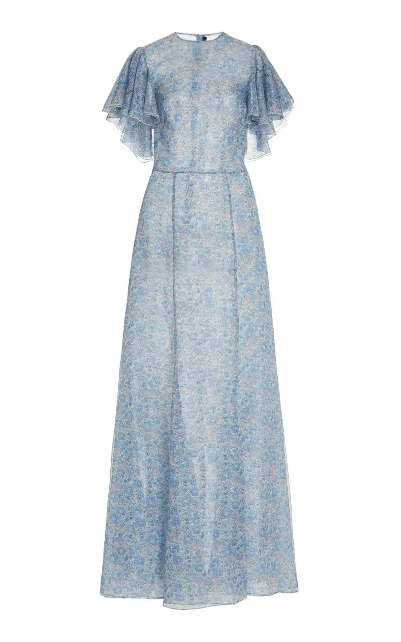The Duchess of Cambridge wore The Vampire's Wife Light Sleeper Maxi Dress