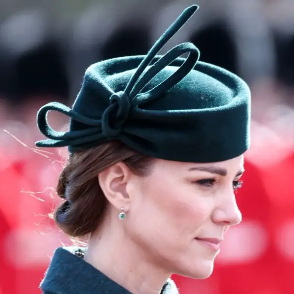 The Duchess of Cambridge wore Lock & Co. Pillbox hat