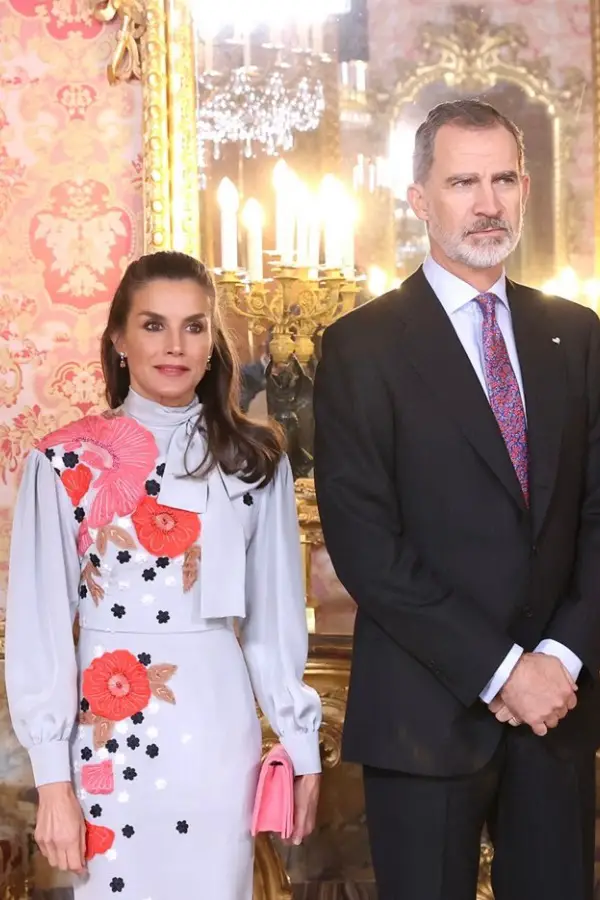 King Felipe and Queen Letizia of Spain presided over the lunch hosted for the winners of the Miguel de Cervantes Award 2021